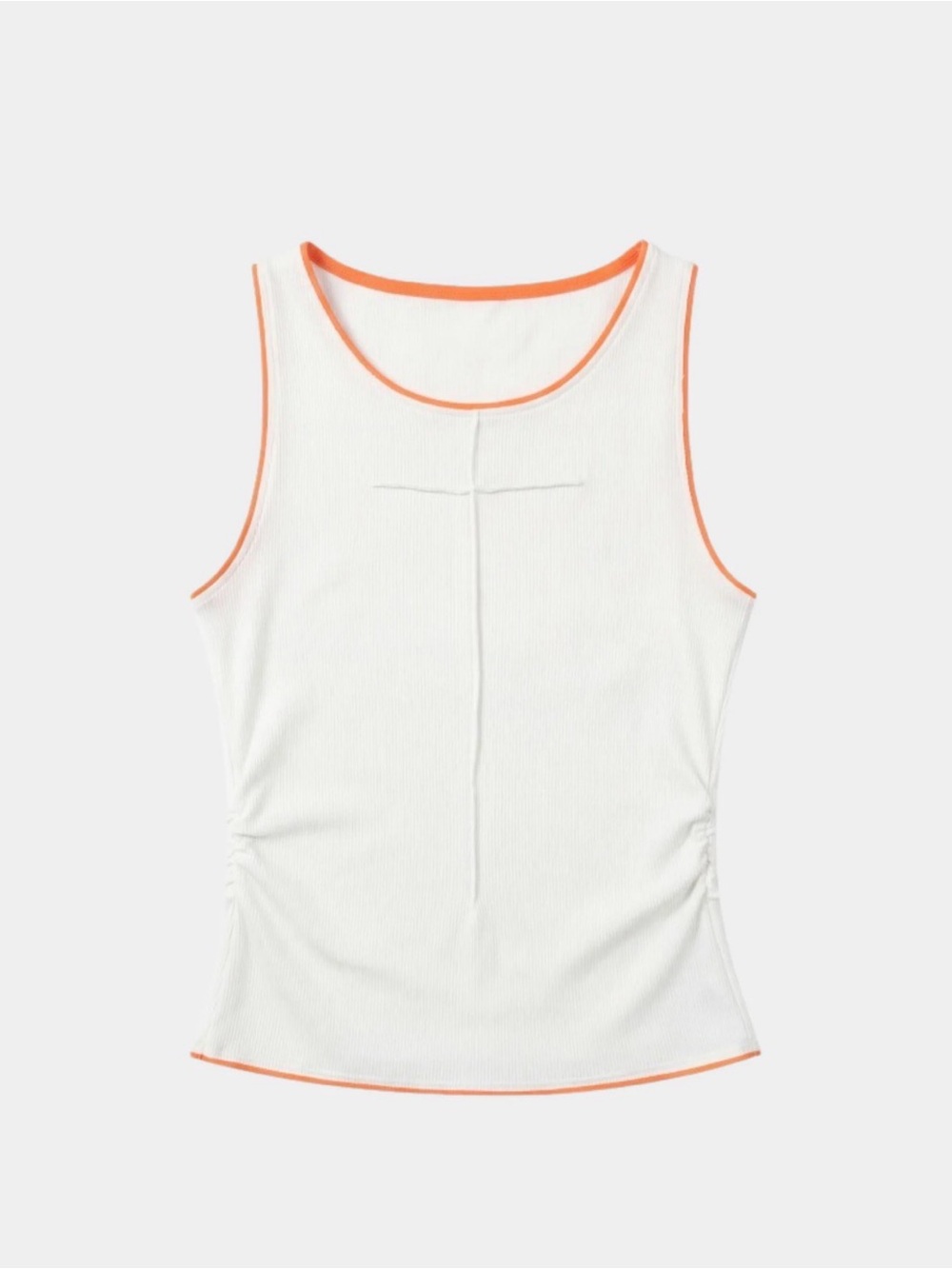 GONGGAR Redrock Sleeveless Ribbed Cotton Tank